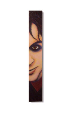 The Madcap:  3.5 x 24 x 1"  acrylic on wood