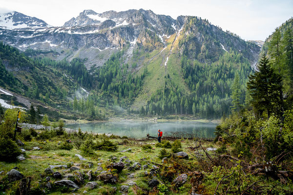 Der Schödersee - ein periodischer Bergsee in Hüttschlag am Ende des Großarltales