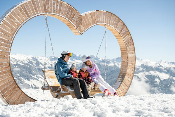 Skifahren auf der Skischaukel Großarltal-Dorfgastein in Ski amadé