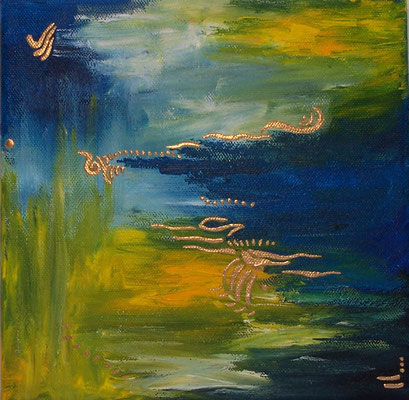 fourViews . Kachel 2 . 20 x 20 cm