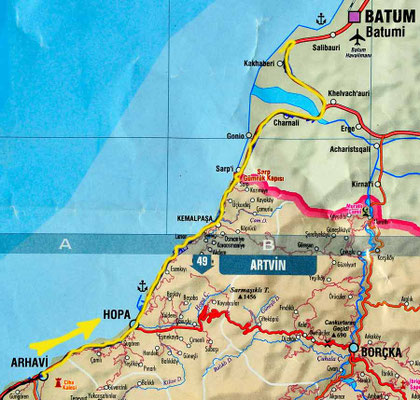 Tag 169: Arhavi - Batumi