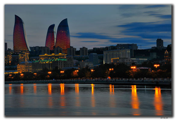 AZ071.Baku.Flame Towers