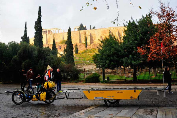 GR: Solatrike in Athen, Akropolis