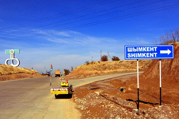 KZ: Solatrike trifft in Shymkent ein