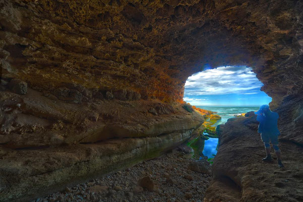 Australien.Eyre Peninsula.Woolshed Cave