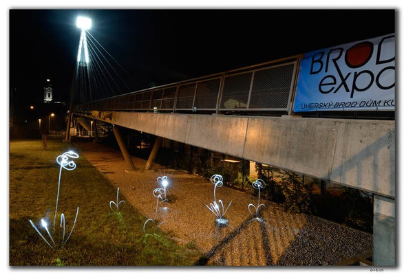 CZ167a.Uherský Brod.Fussgängerbrücke