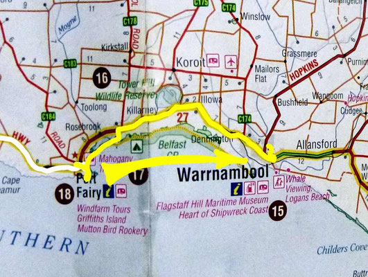 Tag 421: Port Fairy - Warrnambool