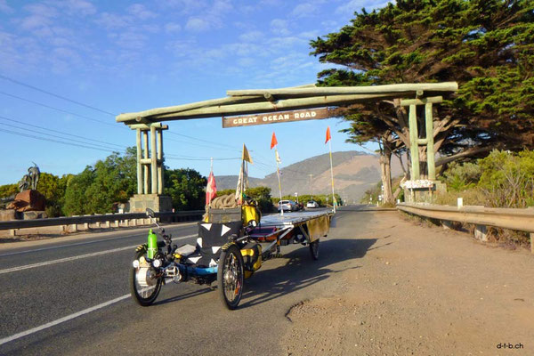 AU: Solatrike auf Great Ocean Road