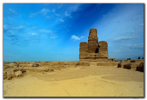CN0045.Jiaohe Antike City.Forest of Stupas