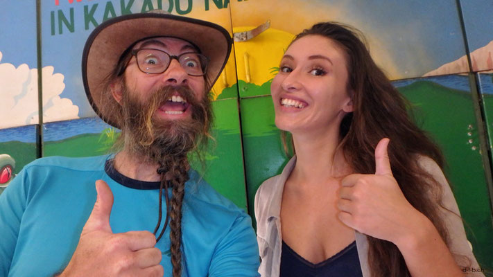 Australien, Darwin, David und Cindy