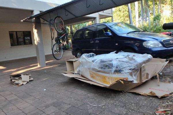 AU: Solatrike auspacken