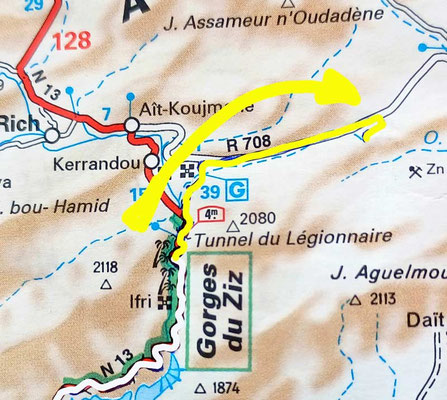 Map 162: Ziz Valley - Gourrama