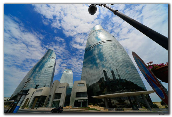 AZ083.Baku. Flame Towers