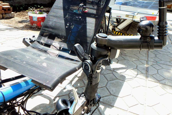 Solatrike. KG.Vordere Schaltung, Schalthebel / Front derailleur, Switch