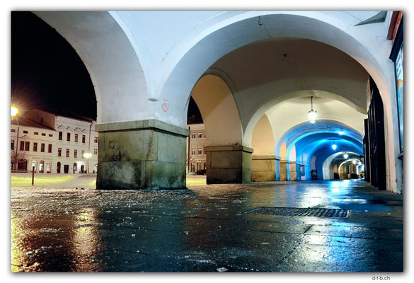 CZ187.Frýdek-Místek.Laube am Marktplatz