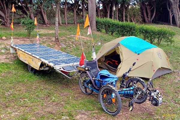 PT: Solatrike at Camp in Alcácer do Sal