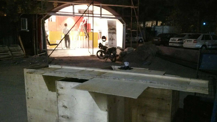 IR: Mashhad,Trike in Box zum AirCargo-Transport (Photo:Shahab)