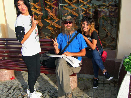 UZ: Samarkand, Skizzieren