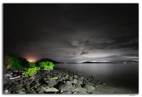 FJ0063.Vatia Beach at night