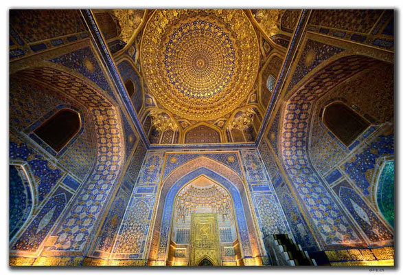 UZ0055.Samarkand.Registan.Tilla-Kari Medressa