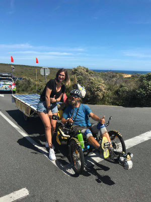 AU:Great Ocean Road.Marine and David (Photo: Boyfriend of Marine)
