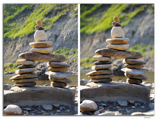 CA0583.Pembina River. Stone sculpture