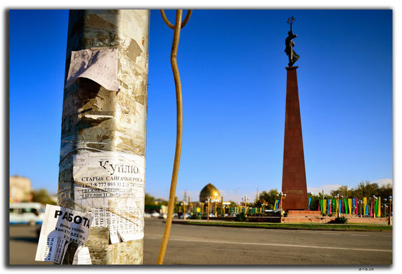 KZ0032.Shymkent.Independence Monument