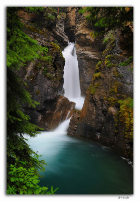CA0654.Johnston Canyon.Lower Fall