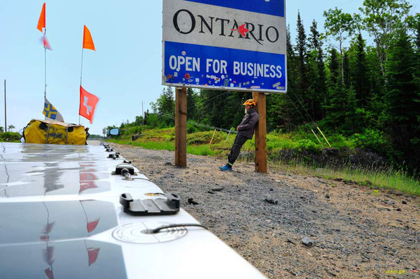 CA. Solatrike crosses the border to Ontario