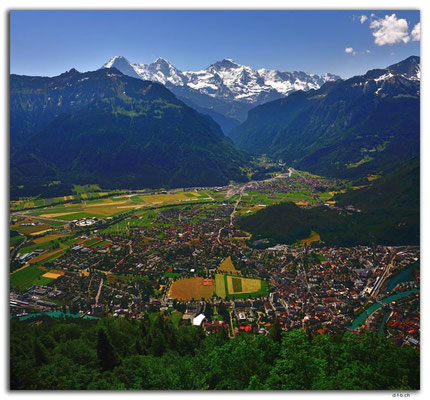 CH1045.Interlaken vom Harder Kulm