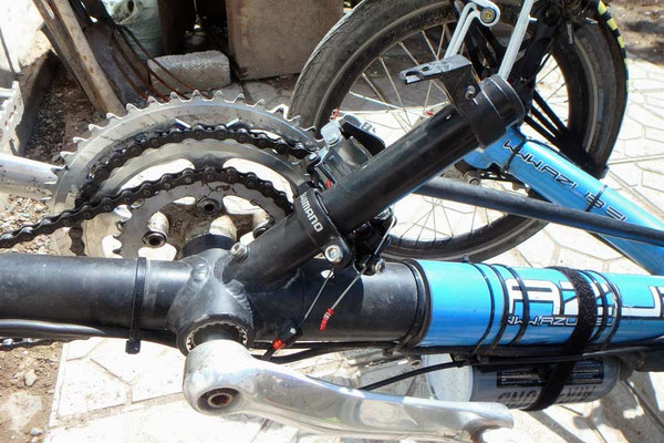 Solatrike. KG.Vordere Schaltung / Front derailleur