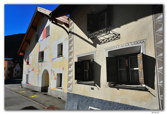 CH1125.Zernez.Alte und neue Sgraffitos