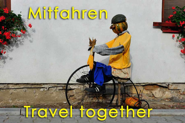Solatrike, Mitfahren, Travel together