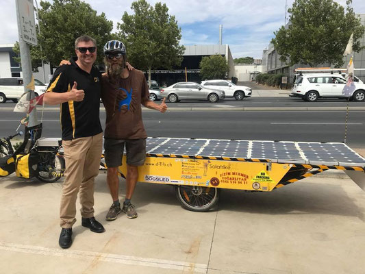 AU:Adelaide. NRG Solar. Eddy and David (Photo: NRG Solar)
