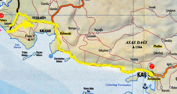 Tag 130: Patara - Kaş