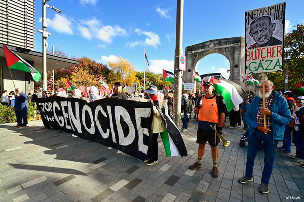 Christchurch. Rally for Palestine