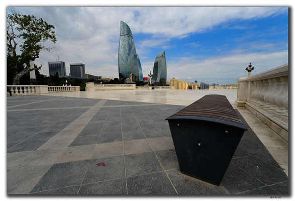 AZ076.Baku.Flame Towers