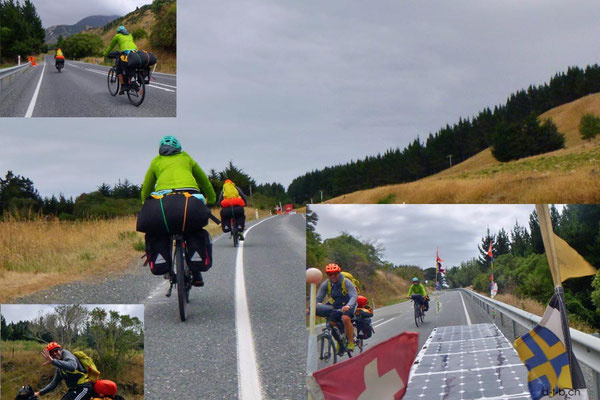 NZ: Solatrike trifft ein paar deutsche Radler auf ihrer ersten Tour