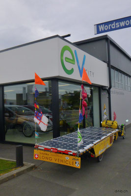 NZ: Solatrike bei EV City in Christchurch