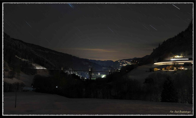 A0353.Sunnibergbrücke Nacht,Klosters.CH