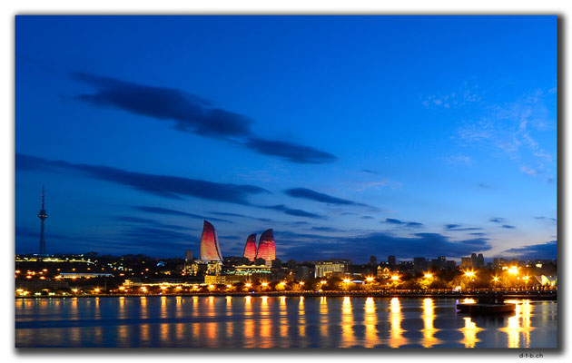 AZ072.Baku.Flame Towers