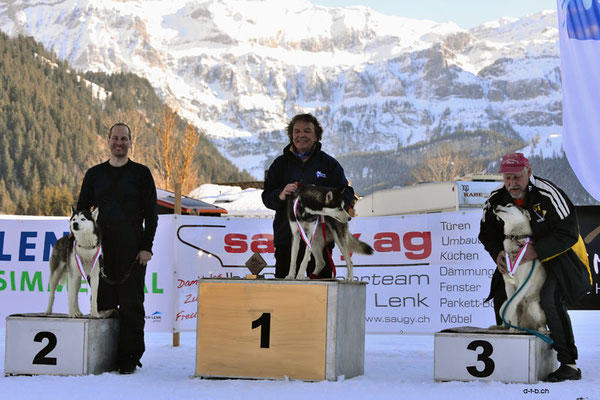 CH1432.SH-Rennen Lenk.Matsch Andy.Ramseier Norbert.Lüthi Ueli