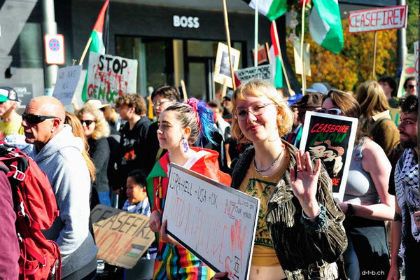 Christchurch. Rally for Palestine