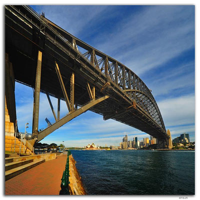 AU1600.Sydney.Opera House + Harbour Bridge