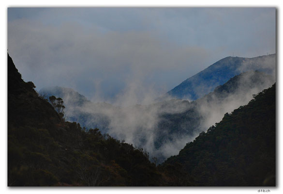 NZ0538.Kahurangi N.P.Evening at Asbestos Hut