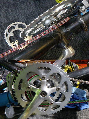 NZ: Auckland.Solatrike Reparatur.Neue Ritzel