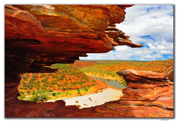 AU0458.Kalbarri N.P.Gesteinserosion