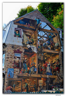 CA0977.Québec.Old Town.Fresque du Petit-Champlain