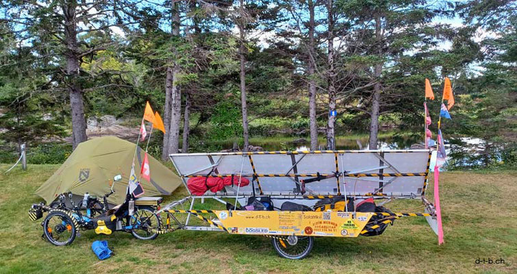 CA. Solatrike at Sherbrooke Camp