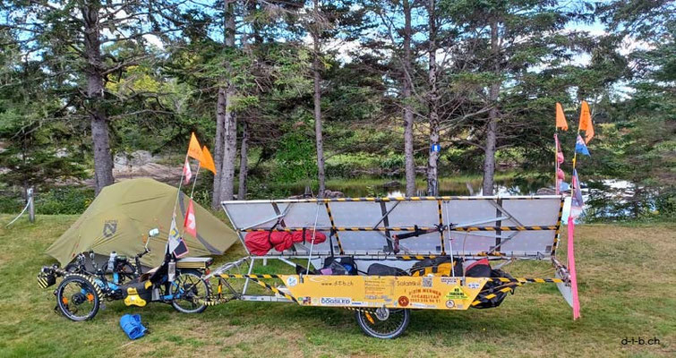 CA. Solatrike at Sherbrooke Camp